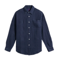 Linen in Navy