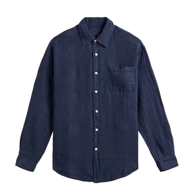Linen in Navy