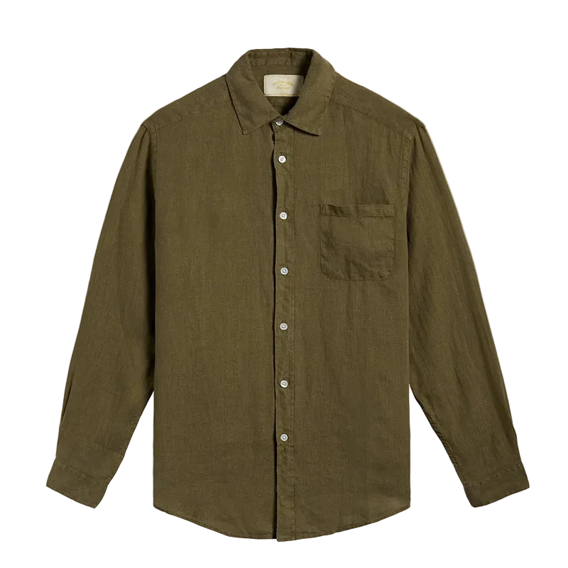 Linen in Olive