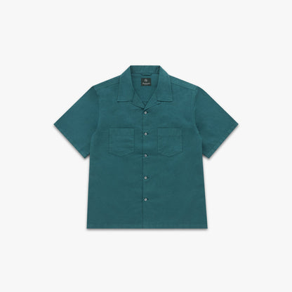 West Linen Shirt in Teal