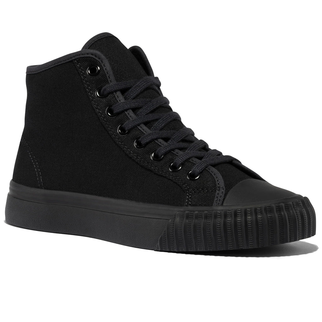 1993 Center High-Top in Black Canvas