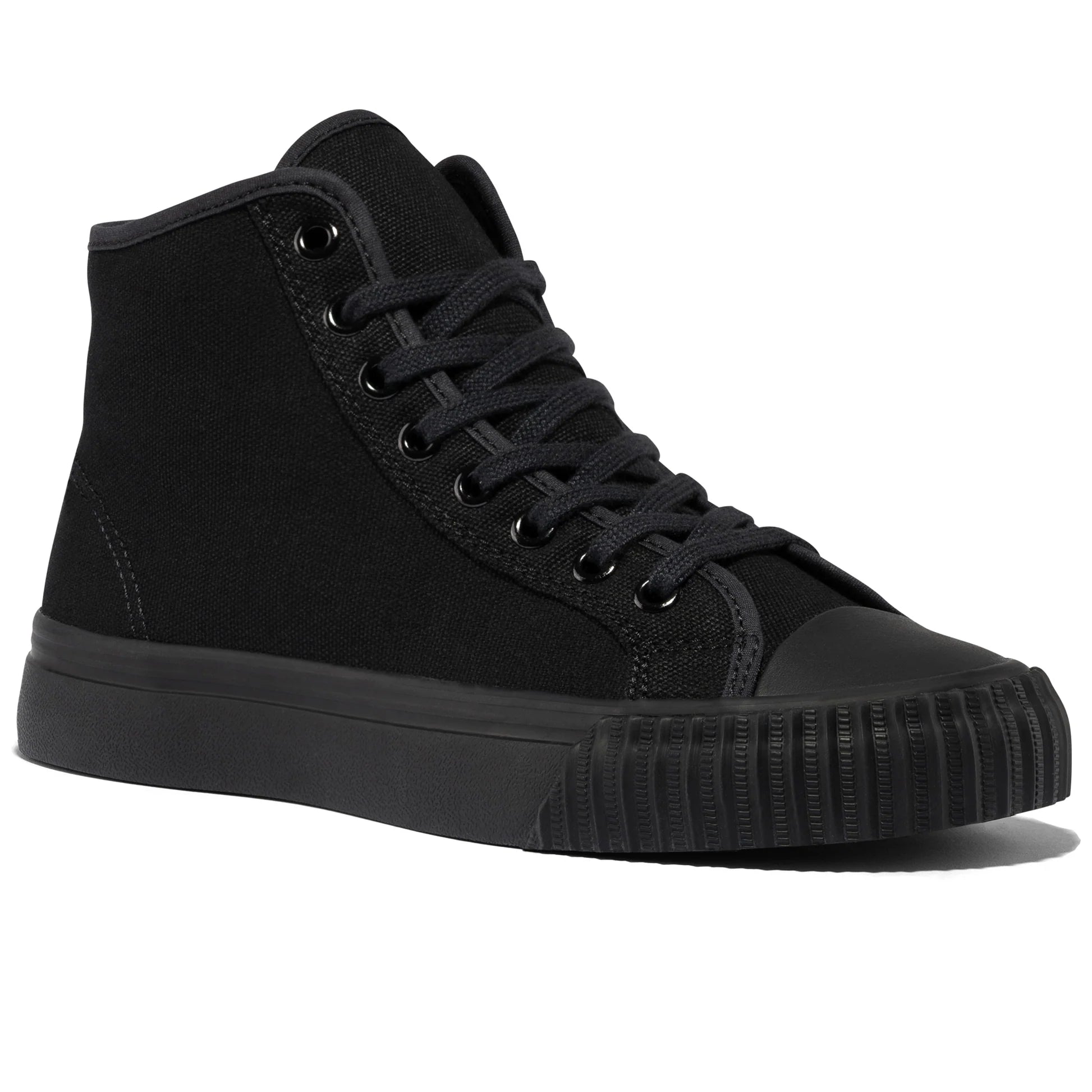 1993 Center High-Top in Black Canvas