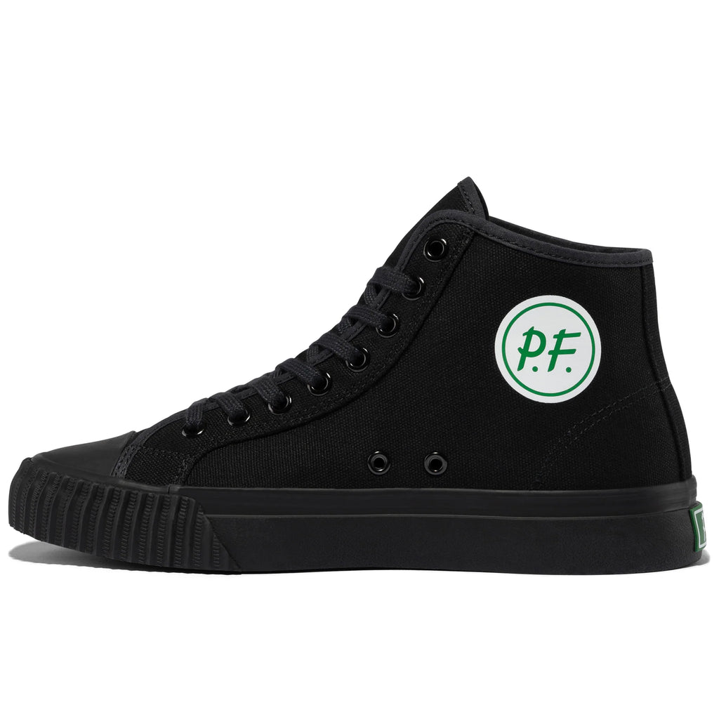 1993 Center High-Top in Black Canvas