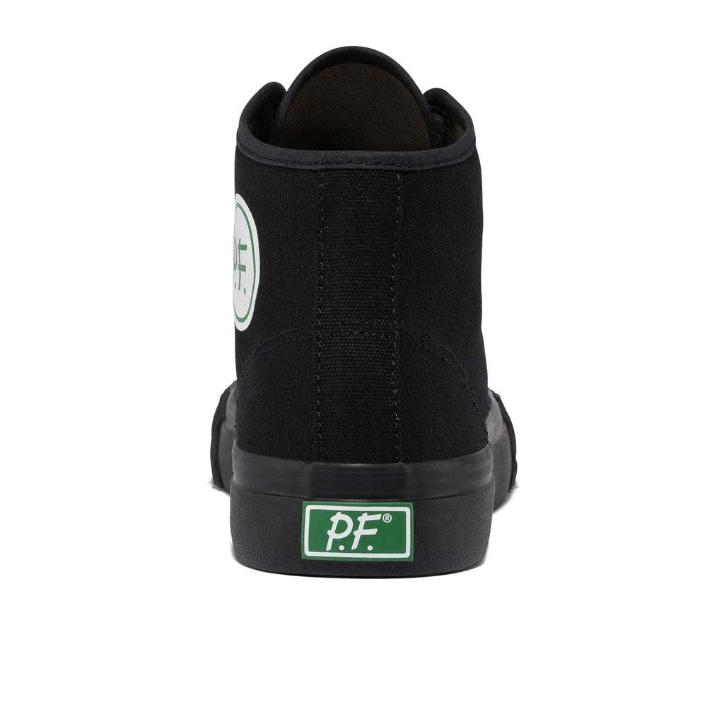 1993 Center High-Top in Black Canvas