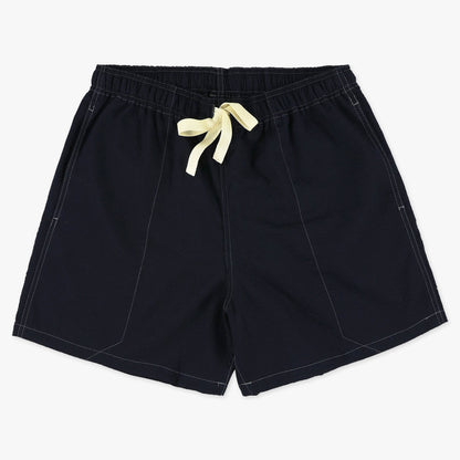 Magic Shorts in Navy Japanese Seersucker