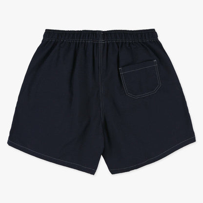 Magic Shorts in Navy Japanese Seersucker