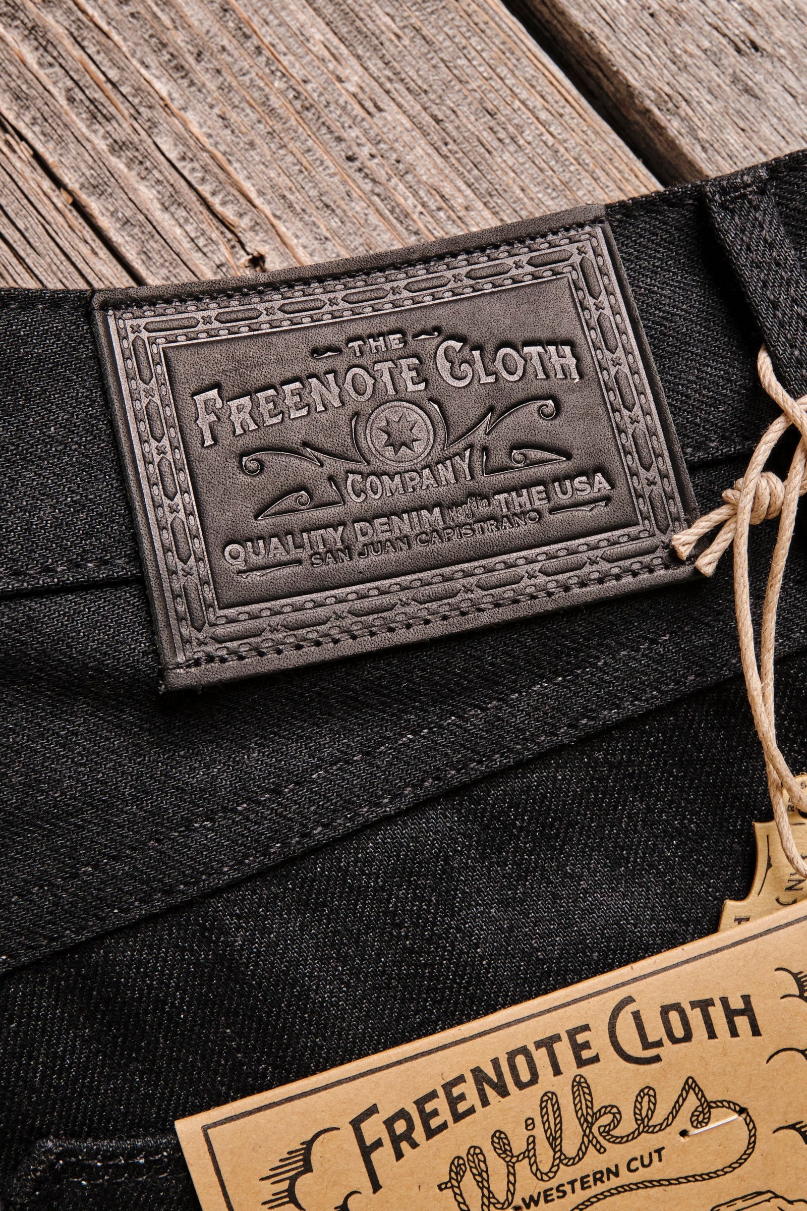 Wilkes Western 14.25 ounce Yoshiwa Black Grey