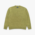 Moor Alpaca & Merino Tweed Sweater in Sprout