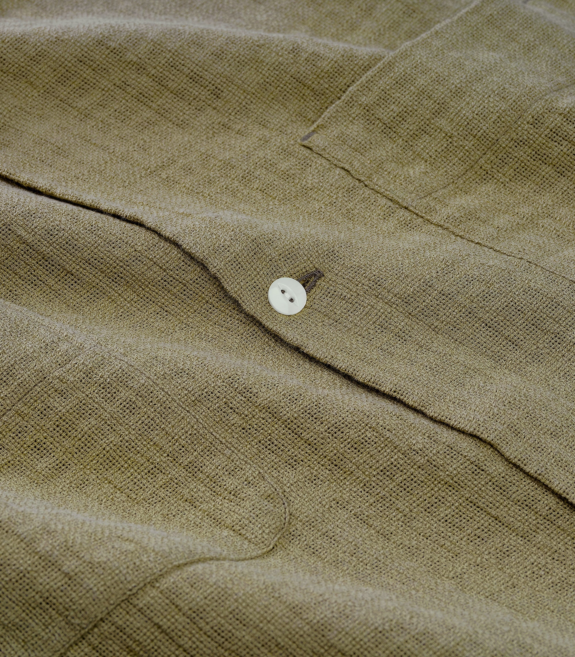 Oliveira Breeze Weave Shirt in Olive Sand