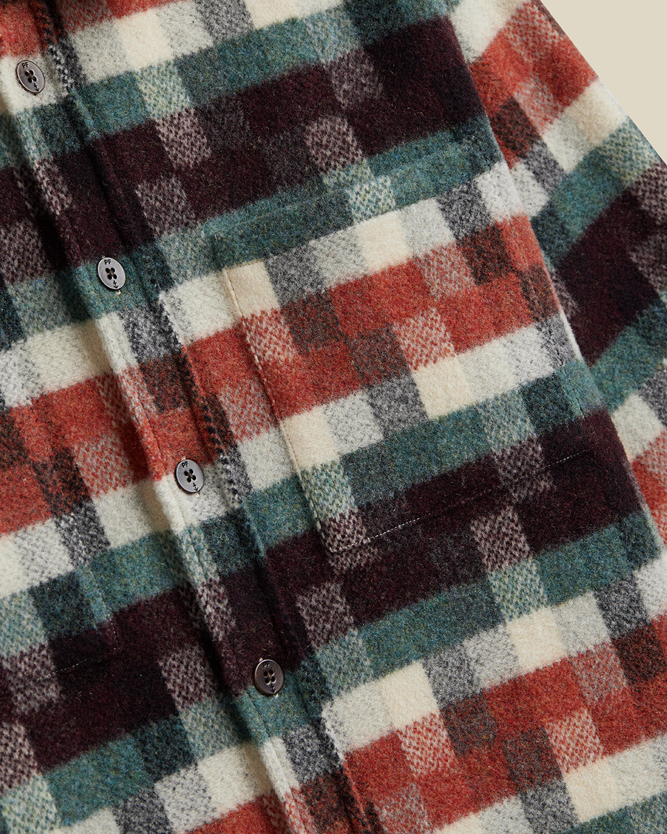 La Paz x Portuguese Flannel Check Overshirt