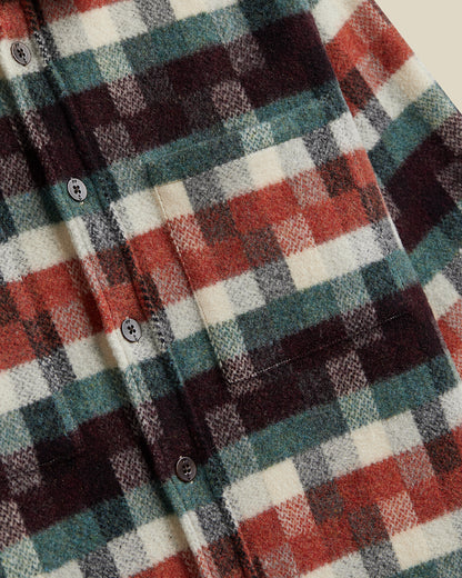 La Paz x Portuguese Flannel Check Overshirt