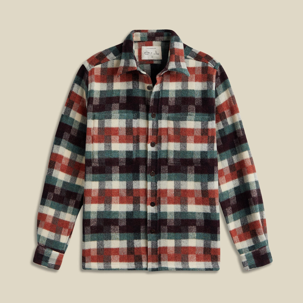 La Paz x Portuguese Flannel Check Overshirt