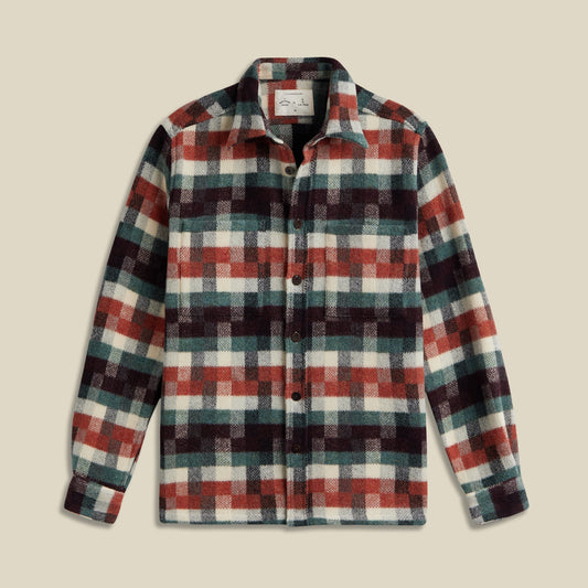 La Paz x Portuguese Flannel Check Overshirt