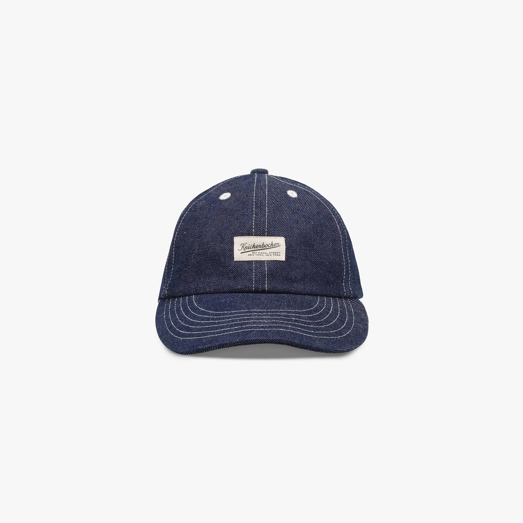 Pacific Denim Cap in Dark Wash Indigo