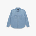Pacific Denim Shirt in Light Wash Indigo