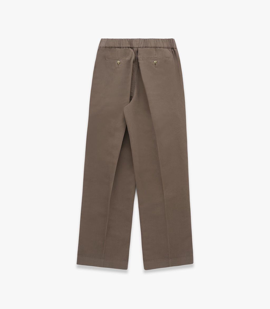 Park Cotton & Linen Pant in Mushroom