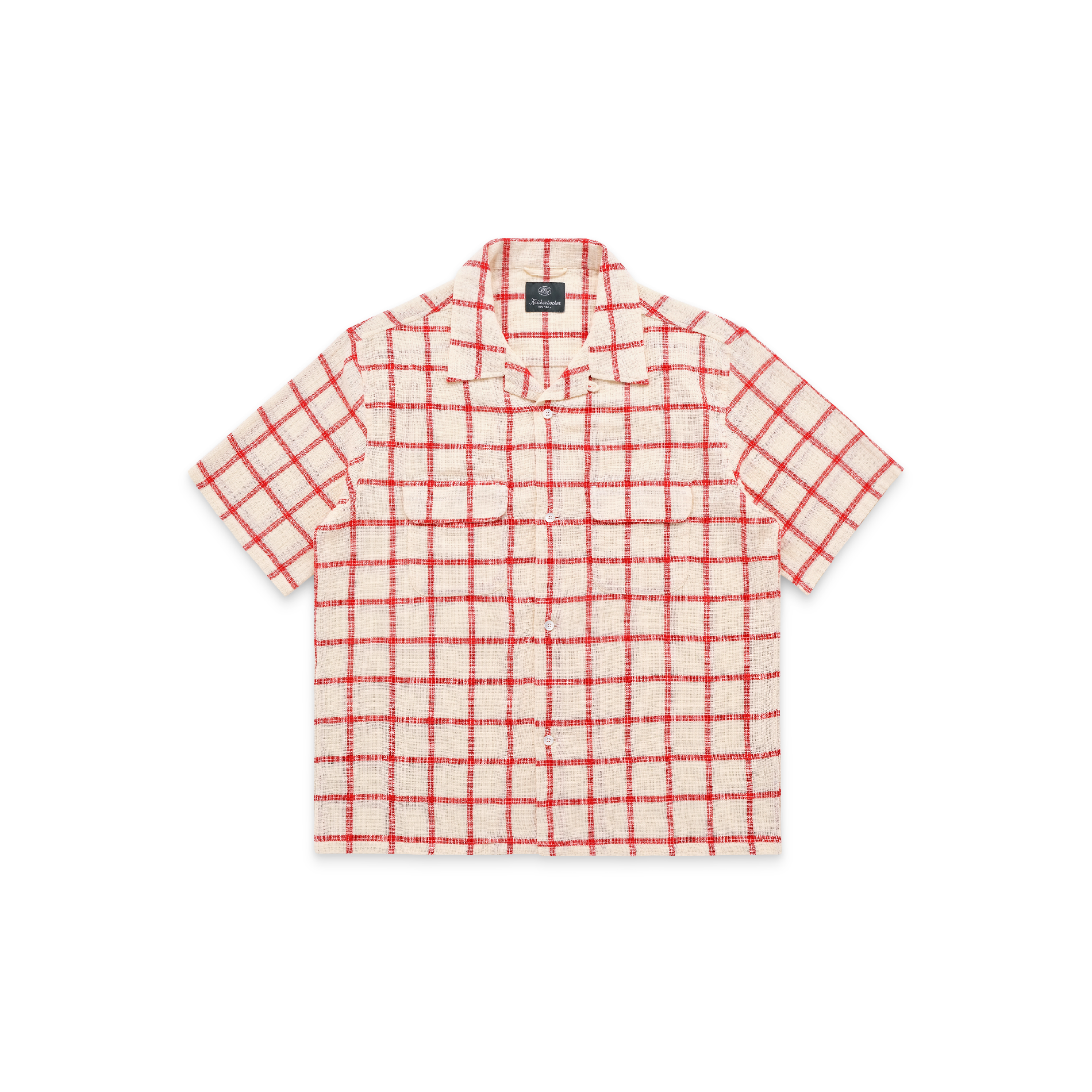 Penny Loom Short Sleeve Shirt in Ecru
