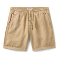The Apres Short in Field Khaki Hemp
