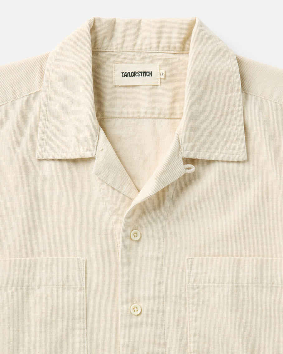 pincord dress shirt The Conrad Shirt in Navy Pigeon Foulard Pincord - XS - 36