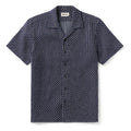 The Davis Shirt in Indigo Raindrop Sashiko