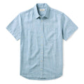 The Short Sleeve California in Sky Hemp