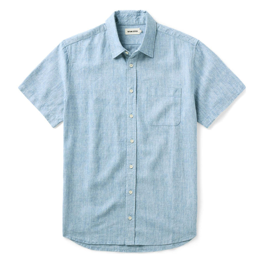 The Short Sleeve California in Sky Hemp