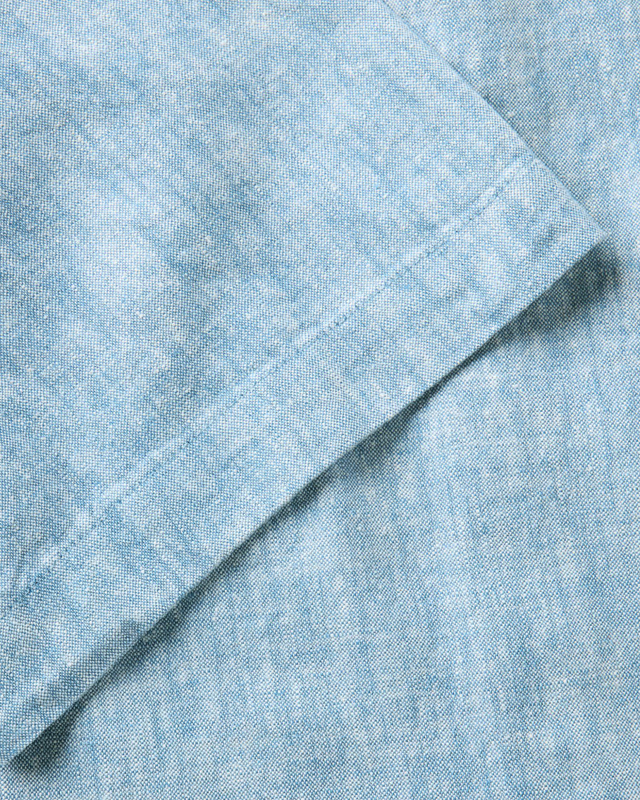 The Short Sleeve California in Sky Hemp