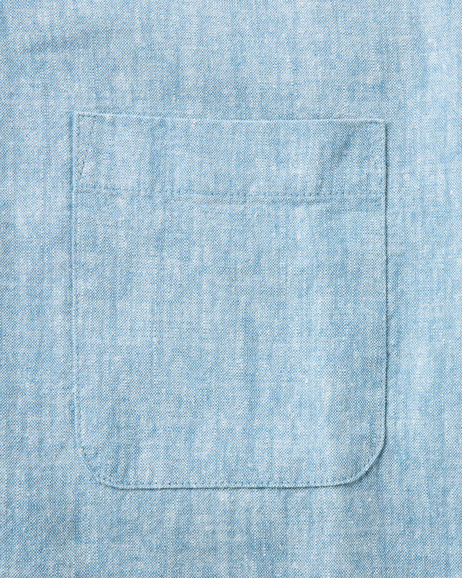 The Short Sleeve California in Sky Hemp