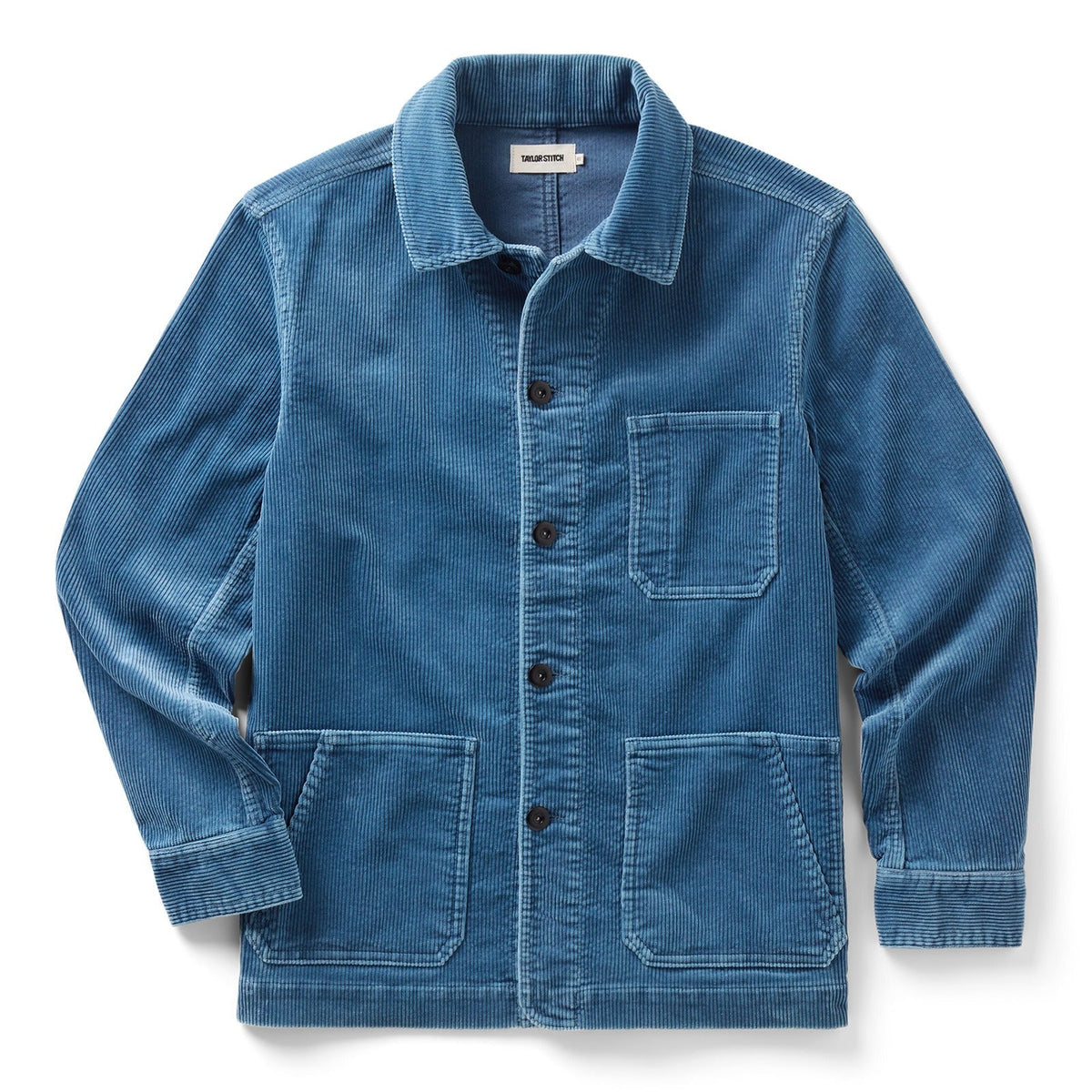 The Ojai Jacket in Washed Indigo Corduroy