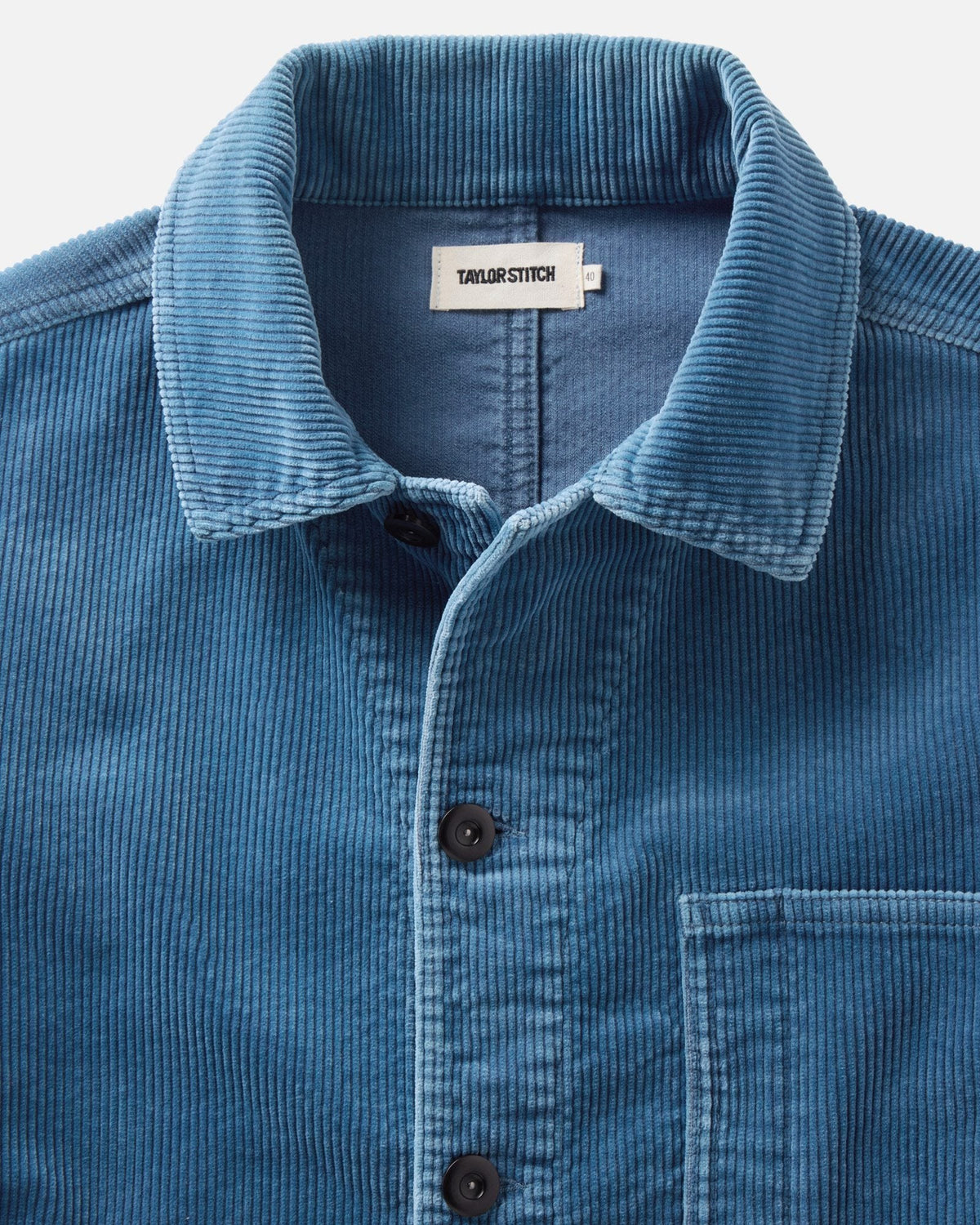 The Ojai Jacket in Washed Indigo Corduroy