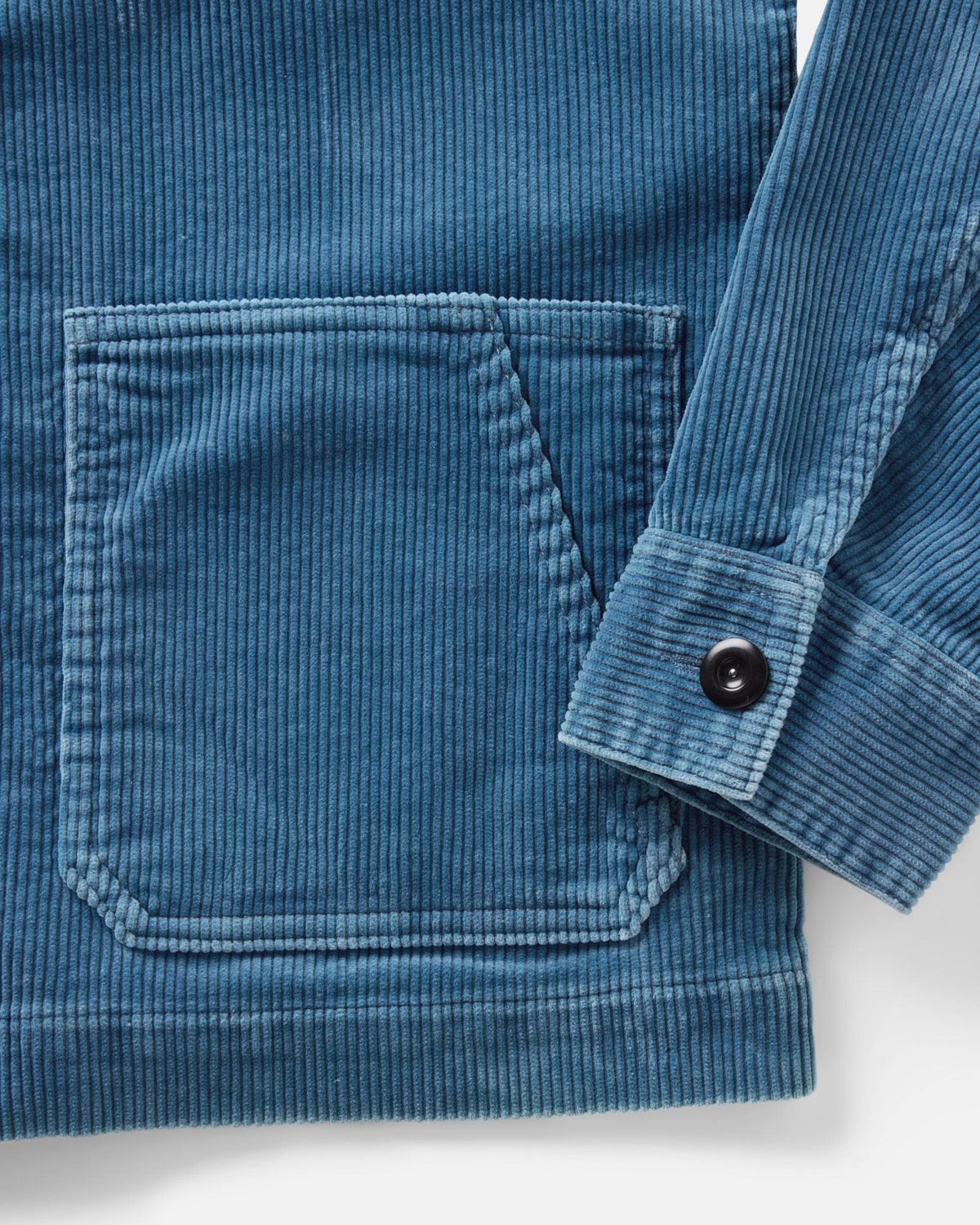 The Ojai Jacket in Washed Indigo Corduroy