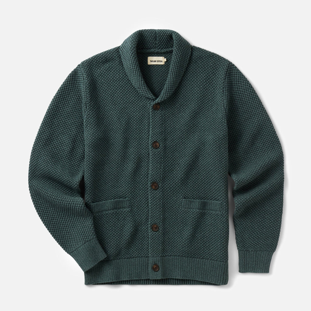 The Crawford Sweater in Dark Forest Twist