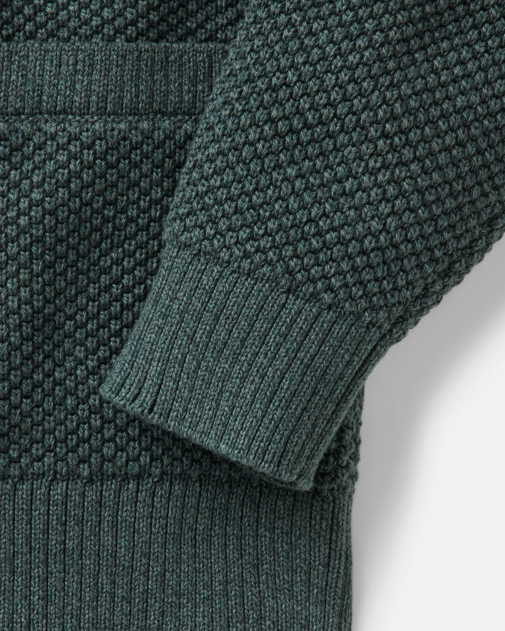 The Crawford Sweater in Dark Forest Twist