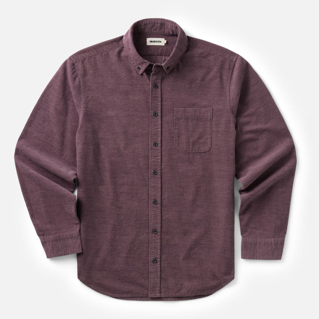 The Jack in Heather Plum Pincord