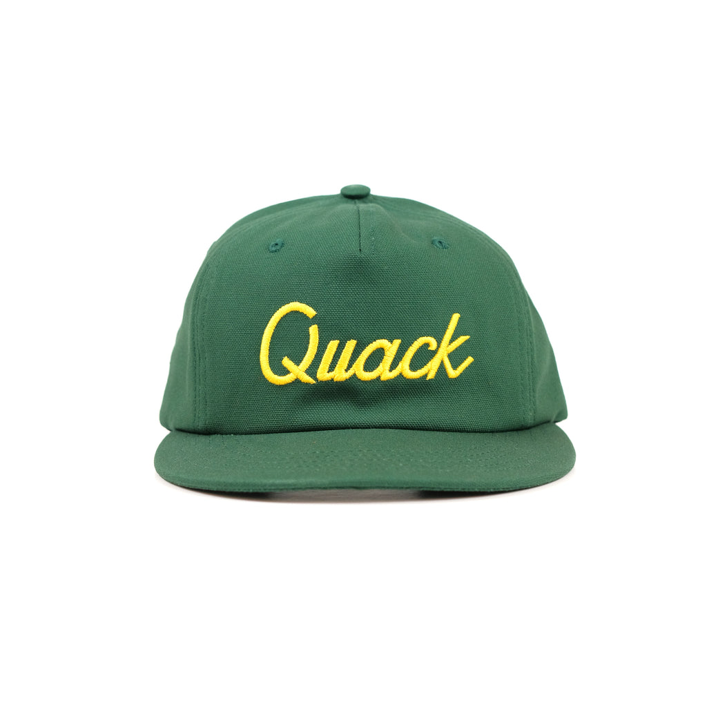Quack Hat in Green Duck Canvas