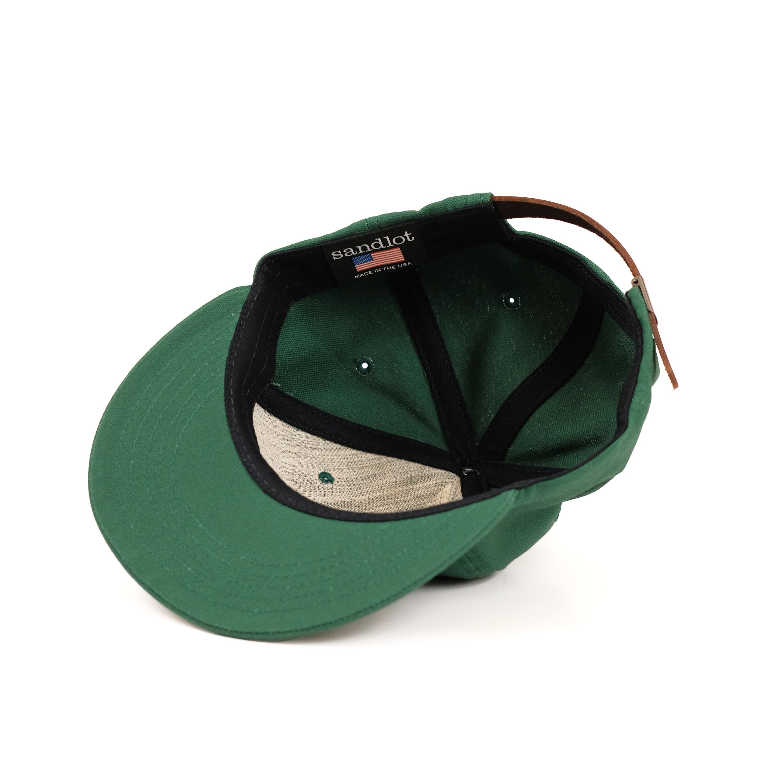 Quack Hat in Green Duck Canvas