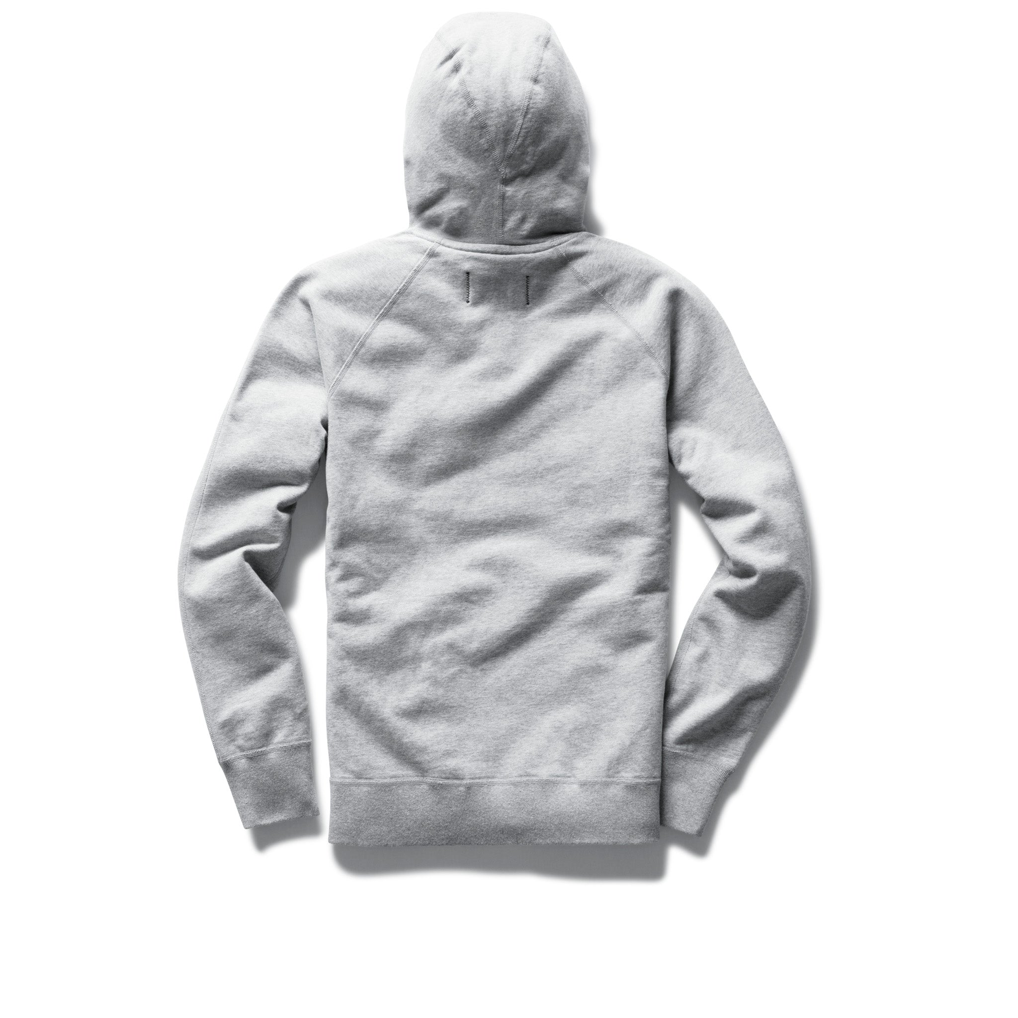 Midweight Terry Slim Full Zip Hoodie – Porterhouse Clothing & Supply