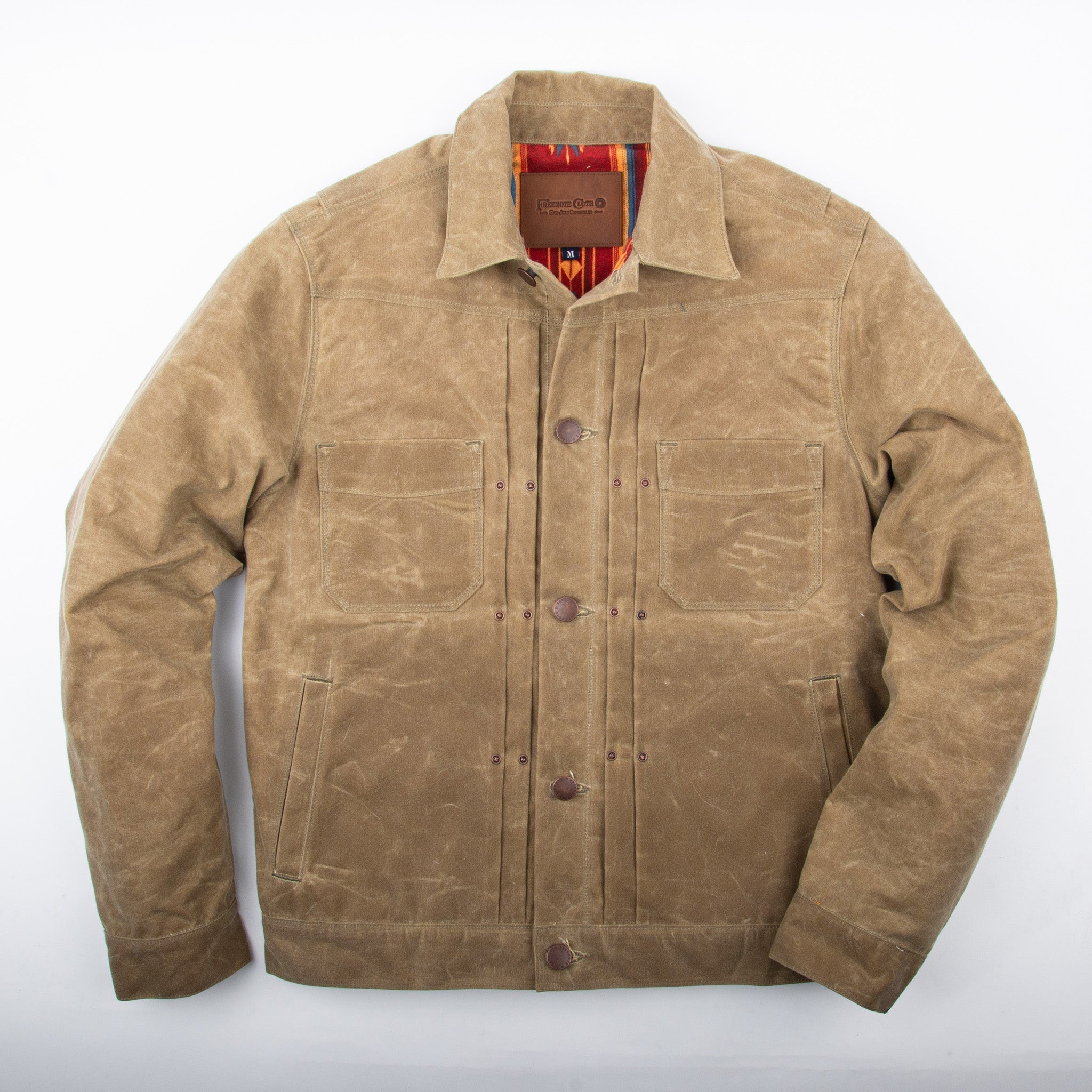 Waxed Riders Jacket in Tumbleweed