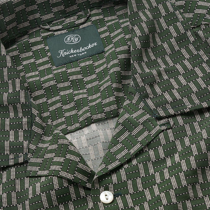 Static Rayon Shirt in Green