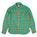 Washed Flannel Workshirt in Riverbend