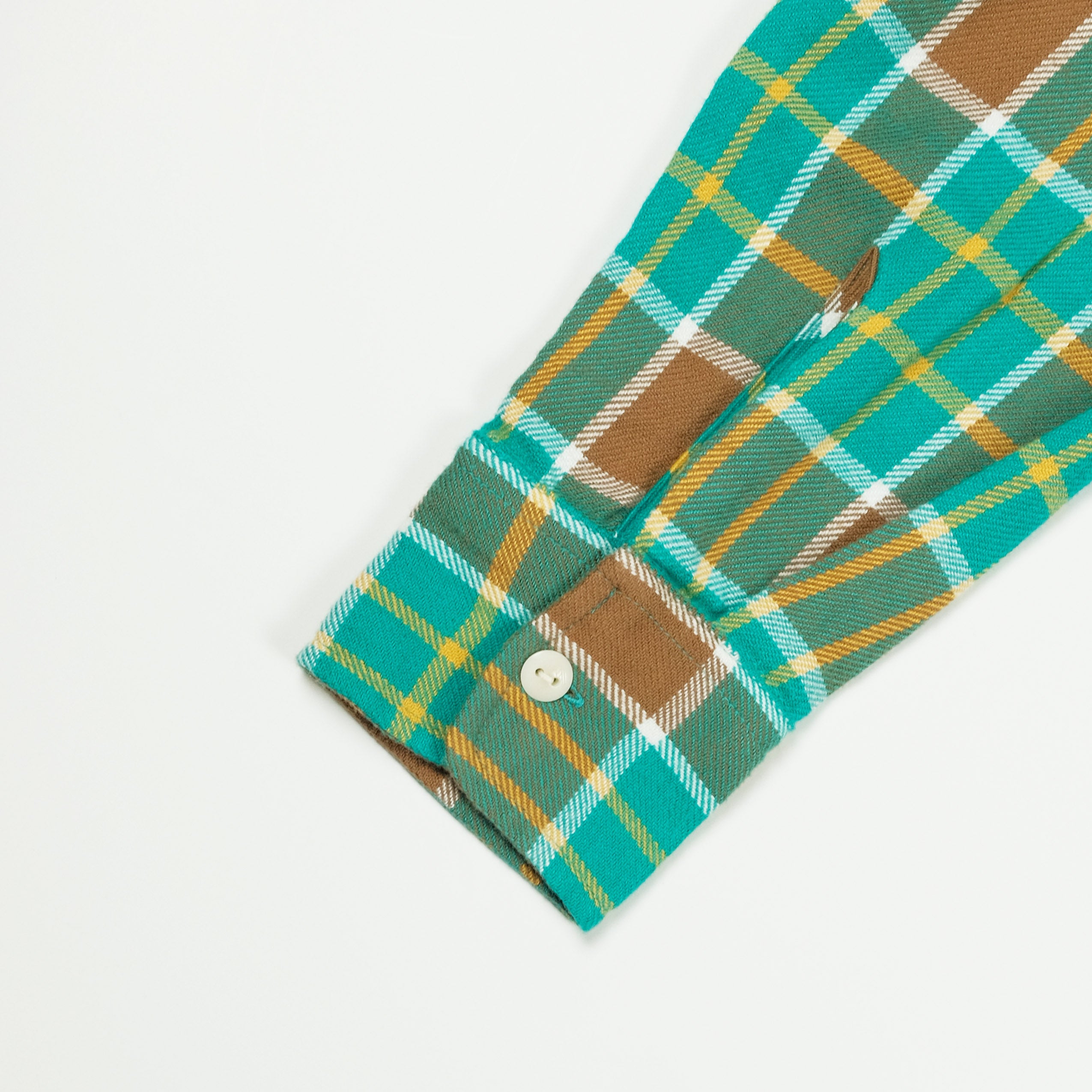 Washed Flannel Workshirt in Riverbend