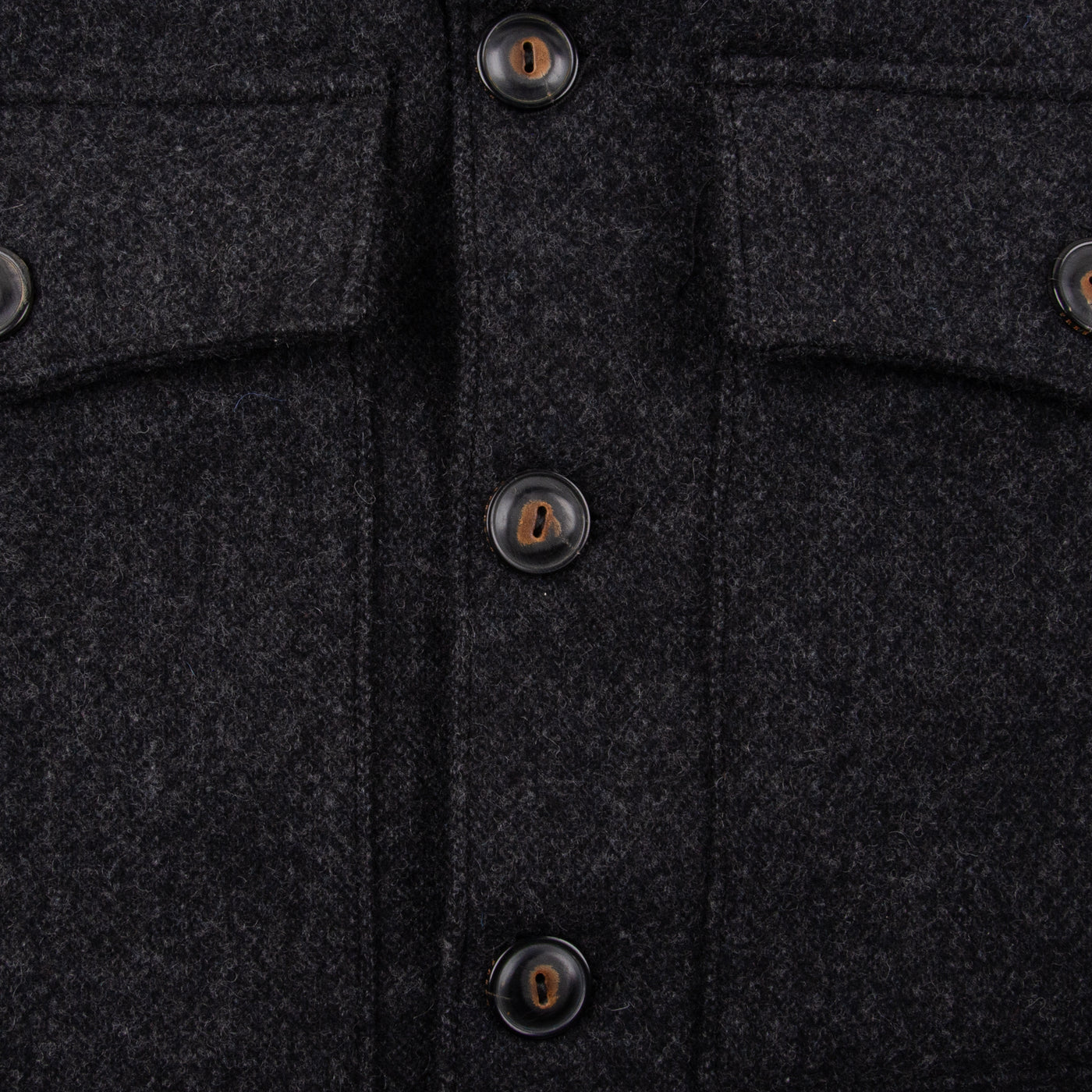 Midway CPO Shirt in Charcoal Wool