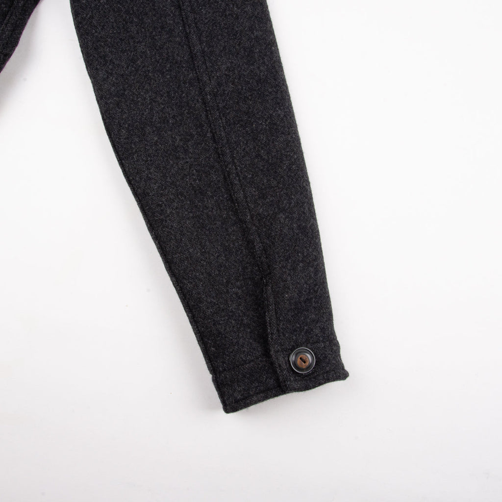 Midway CPO Shirt in Charcoal Wool