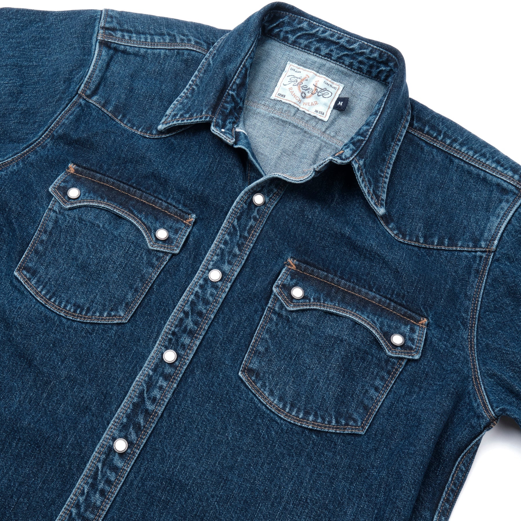 #PH-P1012640L Freenote Cloth Modern Western in 11 oz. Stone Wash