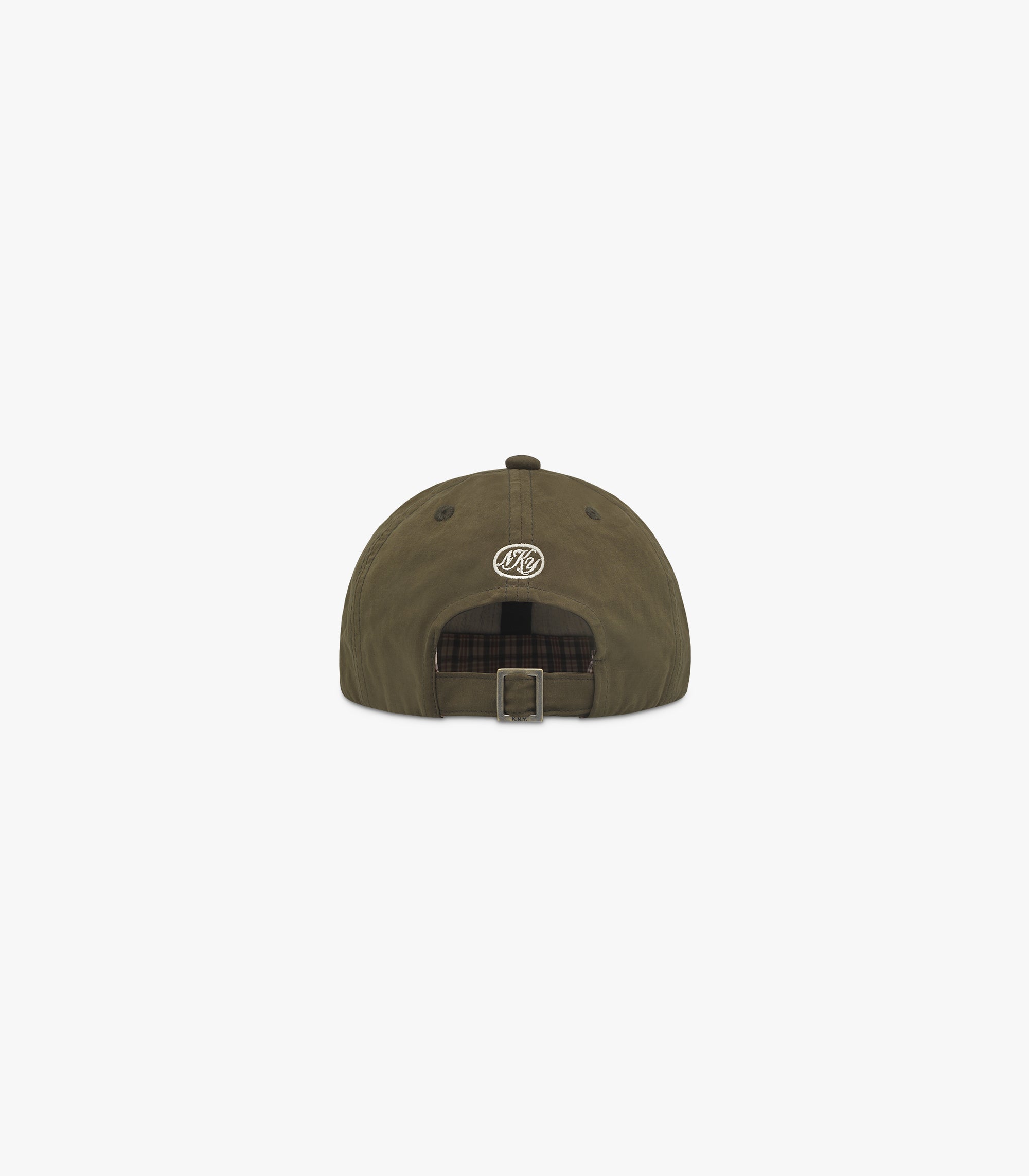 Service Waxed Cotton & Nylon Cap in Olive