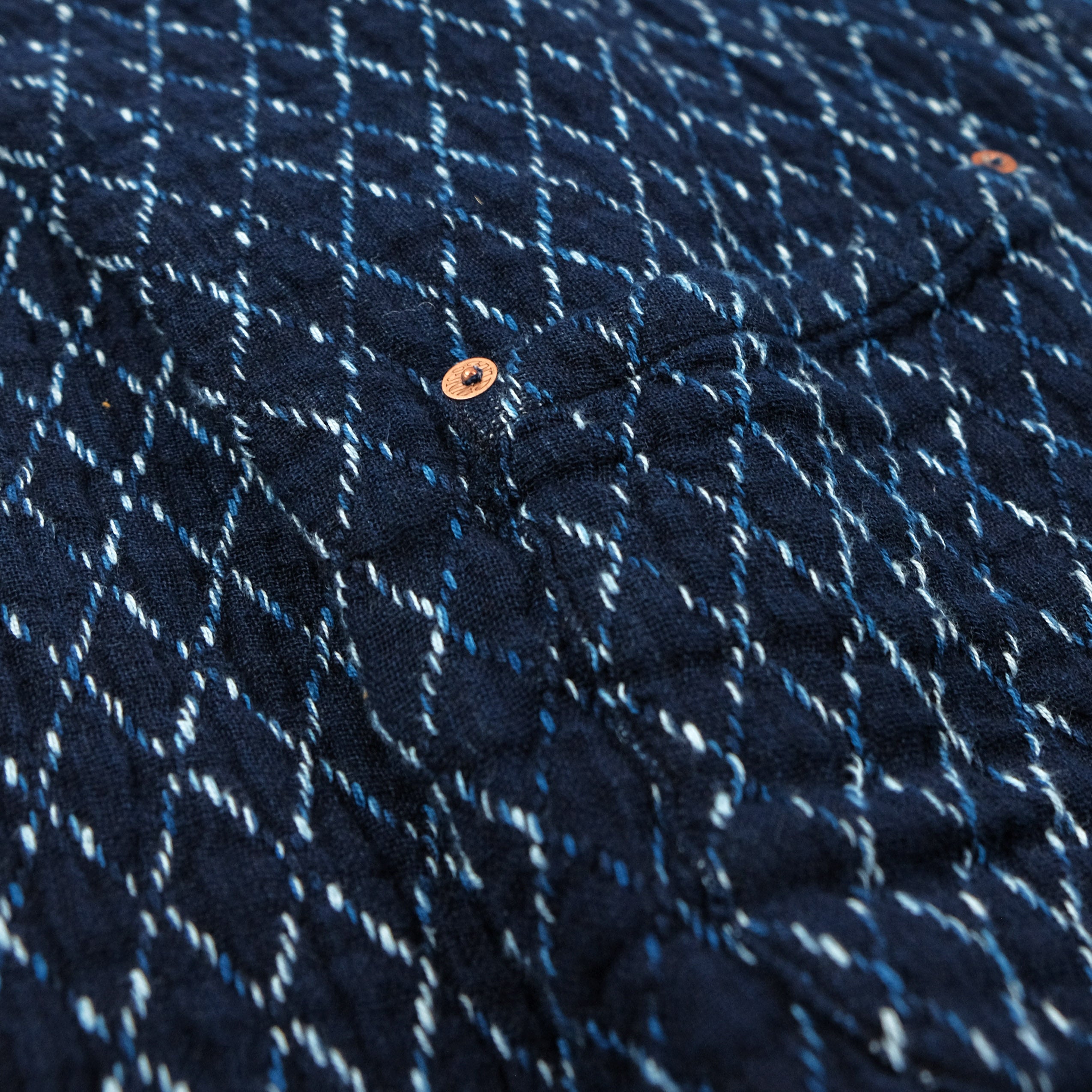 Slowhand in Kasuri Sashiko