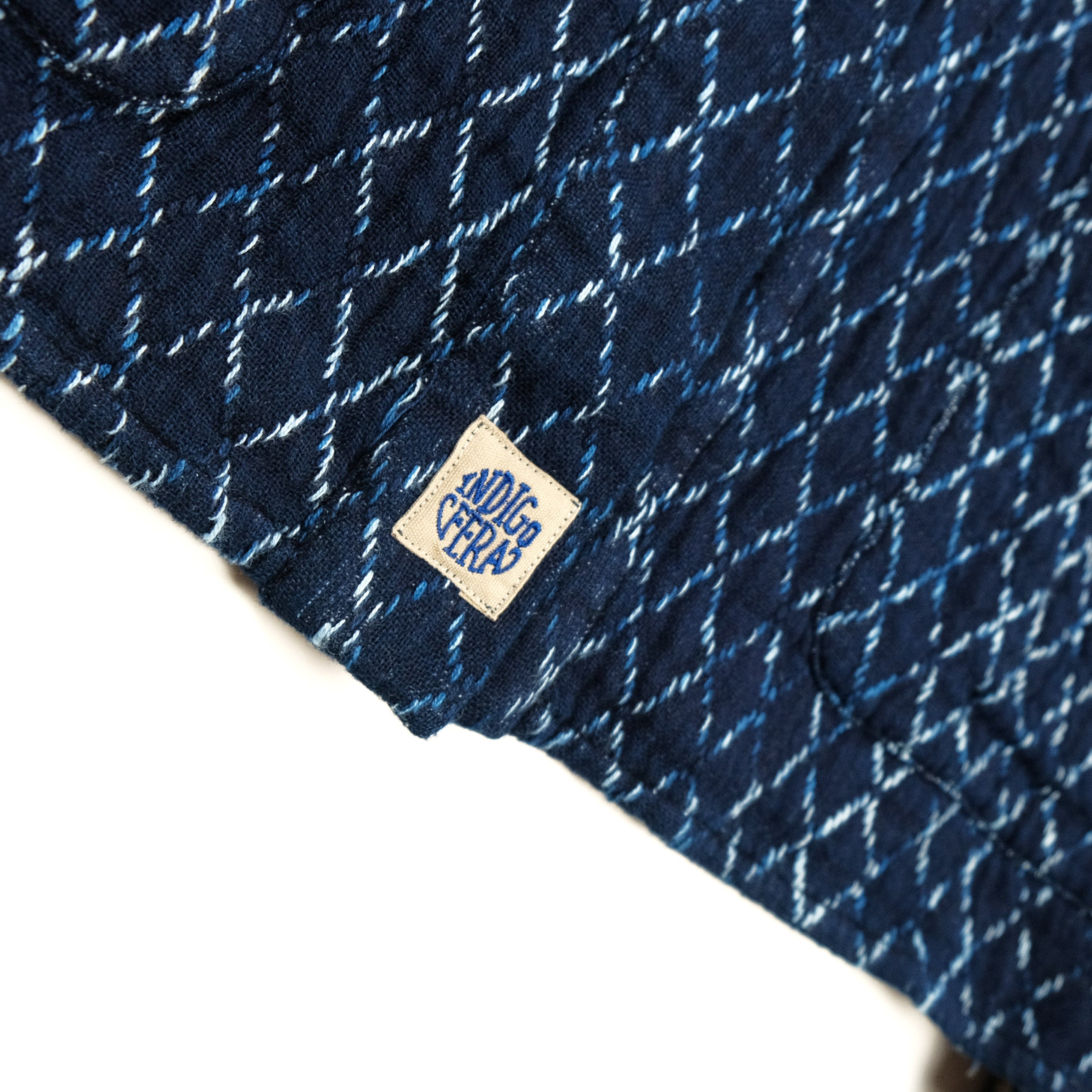 Slowhand in Kasuri Sashiko