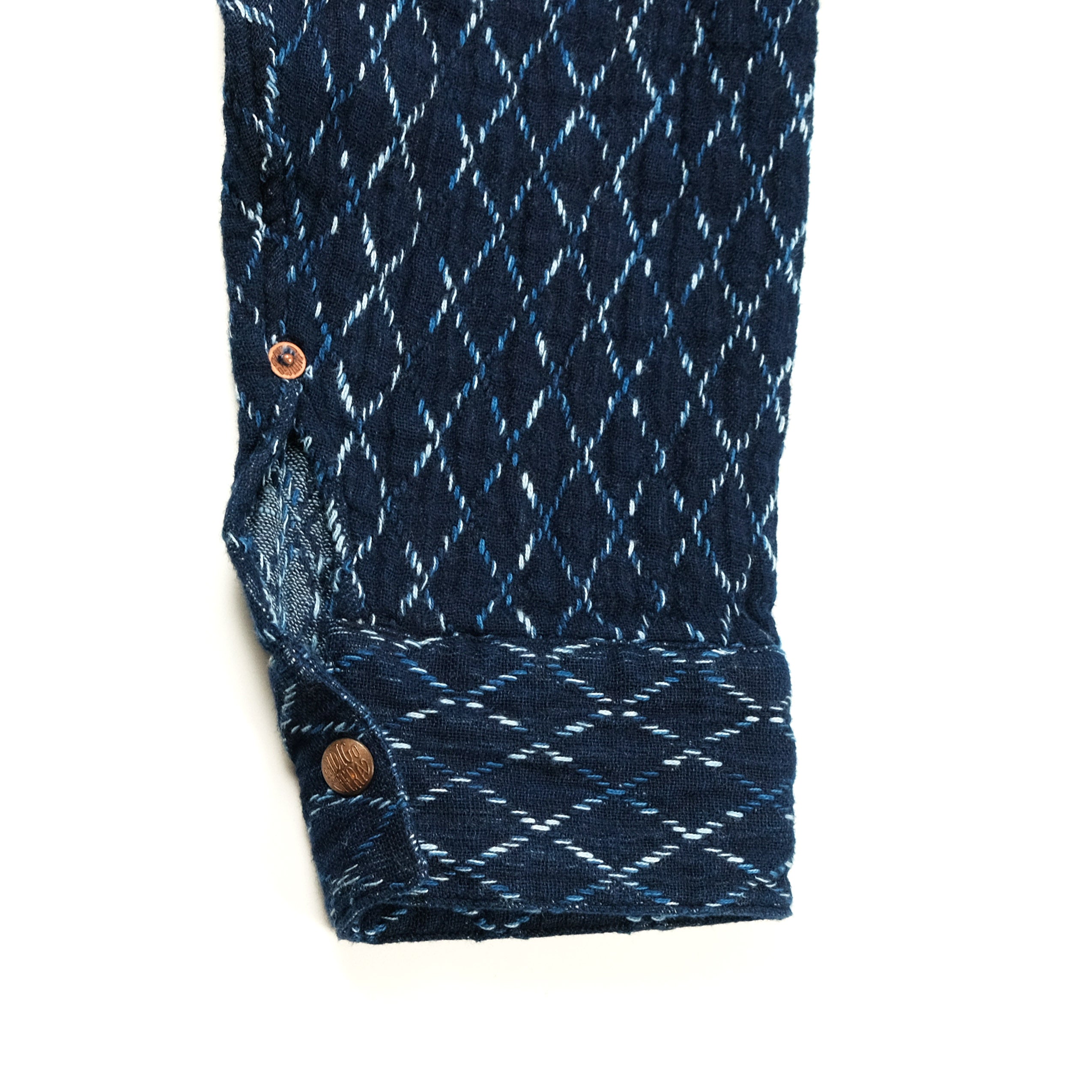 Slowhand in Kasuri Sashiko