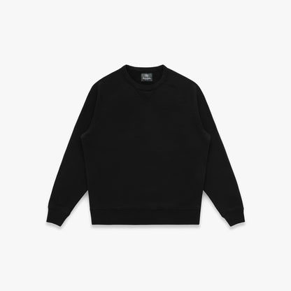 Stadium Loft Knit Crew in Black