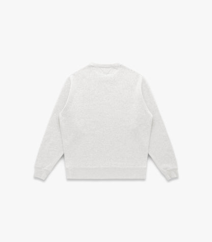 Stadium Loft Knit Crew in Oat Grey